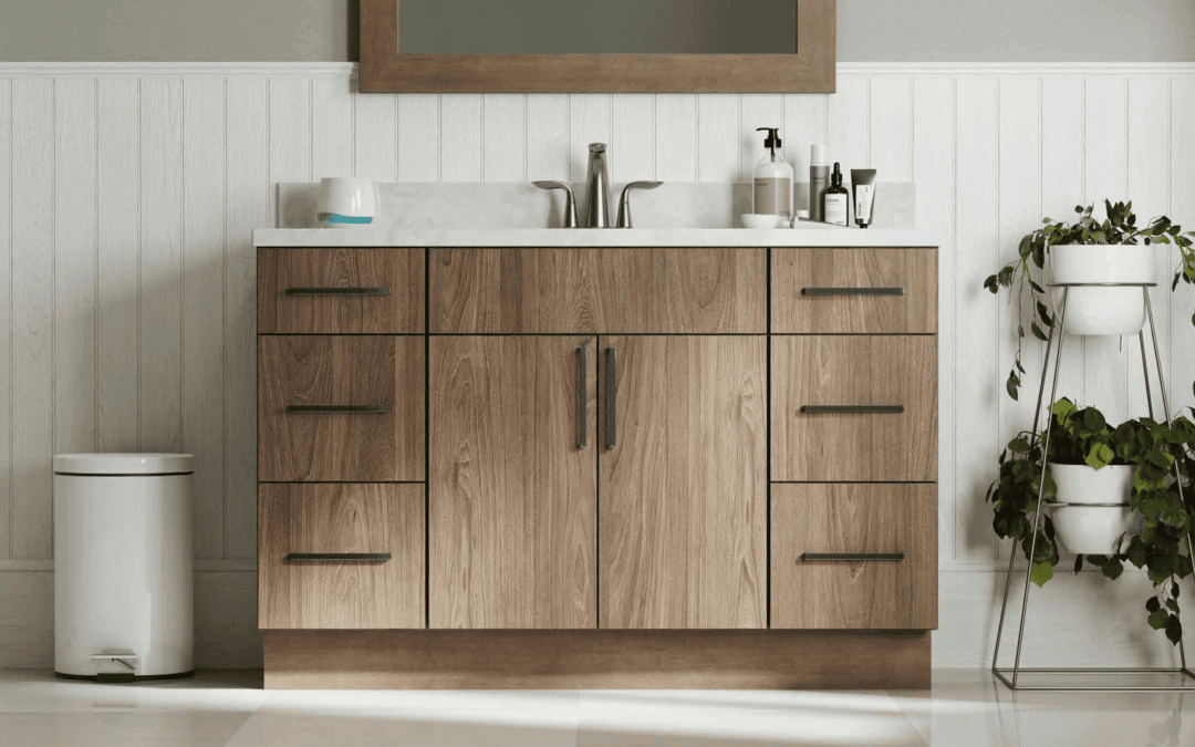 Swedona Acacia and Elegant White Kitchen