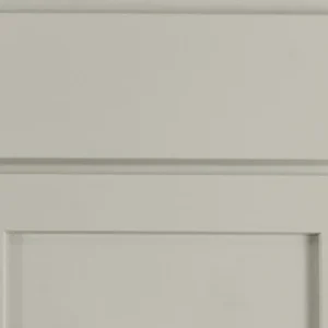 Modern Rucio Gray kitchen cabinet with sleek design and clean lines.